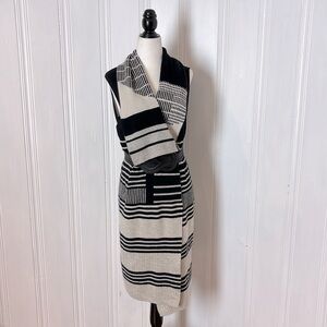 VINCE wool and cashmere vest dress